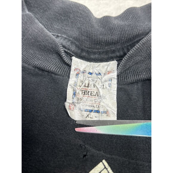 Vtg Music Liners Tee Single Stitch 1991 Men’s XL Here’s A Quarter Call Someone - Picture 7 of 10